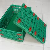 600*400*230 Mm Grid Small Plastic Folding Crates