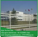 15 years factory Anti rust beautiful iron pipe fencing and gate design